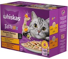 Whiskas Tasty Mix Creamy Creations 12x 85g / Kapsičky pro kočky