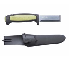 Morakniv Pro Chisel (C) černo-zelená / řezbářské dláto / uhlíková ocel / délka čepele 7.5 cm / tloušťka čepele 3.1 mm 