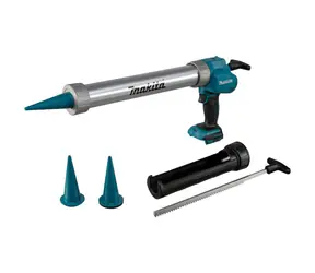 Makita DCG180ZXK / Aku Vytlačovací pistole / 18V / Li-ion / pro kartuše 300 a 600 ml / bez Aku