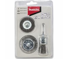 Makita D-66070 sada ocelových kartáčů 3ks