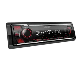 Kenwood KMMBT408DAB / Autorádio / 1DIN / DAB+ / BT / USB / AUX-IN