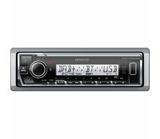 Kenwood KMRM508DAB / Autorádio voděodolné / 1DIN / USB / BT / DAB+ / AUX-IN 