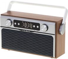 Camry CR 1183 stříbrná / Přenosné rádio / FM / BT 