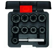 GEDORE 3300034 / Sada nástrčných klíčů / 1/2" / 10 - 19 mm / 10 ks