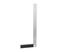 Deli Tools EDL302350 / Úhlové pravítko / ocel / délka 350 mm