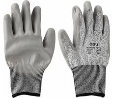 Deli Tools EDL521043XL Pracovní rukavice / odolné proti říznutí / velikost XL