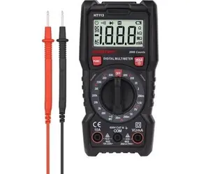 Habotest HT113 Digitální univerzální multimetr / 600 V / 2x AAA