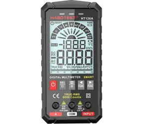 Habotest HT126A Digitální univerzální multimetr / 600V / 4x AAA