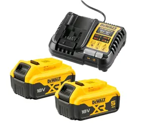 DeWalt DCB1104P2 / Sada nabíječka DCB1104 + 2x Akumulátor 5Ah