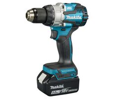 Makita DHP489RTJ / Aku Příklepový vrtačka / 18V / Li-ion / 1800 ot-min / 5.0 Ah