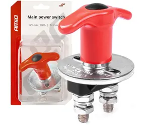 AMiO Odpojovač autobaterie/akumulátoru 12/24V 500A