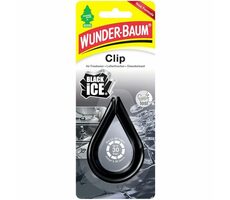 Wunder-Baum Clip Osvěžovač vzduchu/vůně/stromeček do auta - Black Ice