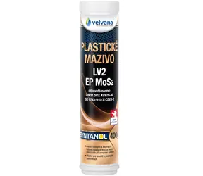 Velvana Plastické mazivo Syntanol LV2 EP MoS2 - kartuše 400g / DIN 51502
