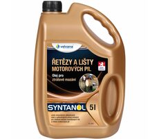Velvana Olej pro ztrátové mazání namáhaných lišt a řetězů motorových pil Syntanol 5l