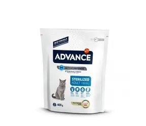ADVANCE CAT Sterilized 400g / Superprémiové krmivo (granule) / pro sterilizované dospělé kočky
