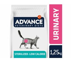 ADVANCE-VD Cat Avet Cat Sterilized Urinary Low Calorie 1.25kg / Dietní krmivo (granule) / pro kastrované kočky