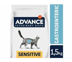 ADVANCE-VD Cat Gastro Sensitive 1.5kg / Dietní krmivo (granule) / pro dospělé kočky s trávicí dysfunkcí