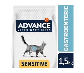 ADVANCE-VD Cat Gastro Sensitive 1.5kg / Dietní krmivo (granule) / pro dospělé kočky s trávicí dysfunkcí