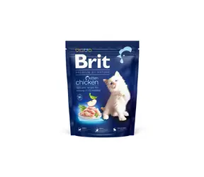 Brit Premium by Nature Cat Kitten Chicken 300 g / Prémiové krmivo / pro koťata (1-12 měsíců