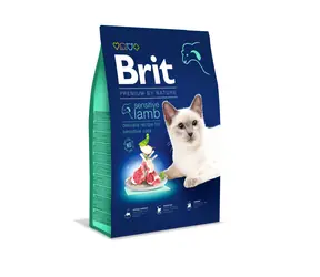 Brit Premium by Nature Cat Sensitive Lamb 8 kg / Prémiové krmivo / pro dospělé kočky s citlivým trávením