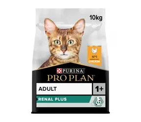 Purina Pro Plan Cat Renal Plus Adult kuře 10kg / Granule pro kočky 