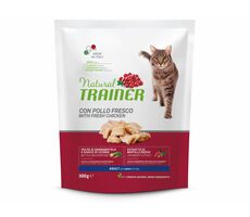 Trainer Natural Cat Adult kuřecí 300g / Granule pro kočky / pro dospělé kočky 