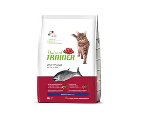 Natural Trainer Cat Adult tuňák 3kg / Granule pro kočky / pro dospělé kočky 