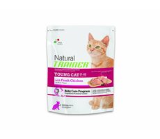 Trainer Natural Cat Young kuřecí 1.5kg / Granule pro kočky / pro mladé kočky (7-12 měsíců)