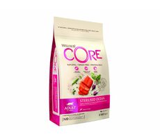 Wellness Core Cat Ocean Adult Sterilised losos 4kg / Granule pro kočky / pro sterilizované a starší kočky