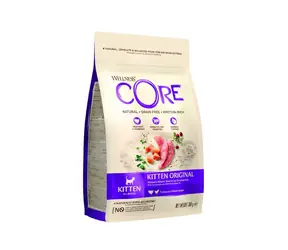 Wellness Core Cat Original Kitten All Breeds krůta a kuře 300g / Granule pro kočky / pro dospělé kočky