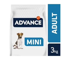 ADVANCE DOG MINI Adult 3kg / Granule pro psy / pro dospelé psy malých plemen