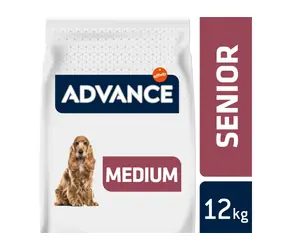 ADVANCE DOG MEDIUM Senior 12kg / Granule pro psy / pro psy středních plemen seniorů