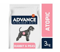 ADVANCE-VD Dog Avet Dog Atopic MED/MAX kralik 3kg / Granule pro psy 
