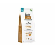 Brit Care Dog Grain-free Senior and Light - salmon and potato 12kg / Granule pro psy 