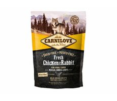 Carnilove Dog Fresh Chicken & Rabbit 1.5kg  / Holistické kompletní krmivo pro dospělé psy všech plemen