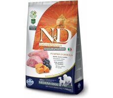 N&D Grain Free Pumpkin Adult Medium/Large Lamb & Blueberry 12kg / Krmivo pro dospělé psy středních a velkých plemen