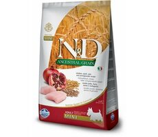 N&D LG DOG Adult Mini Chicken & Pomegranate 7kg / Krmivo pro dospělé psy malých plemen