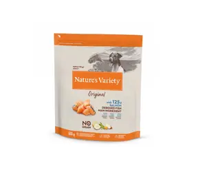 Nature´s variety original pro malé psy s lososem 600g / Kompletní krmivo pro dospělé psy malých plemen do 10 kg