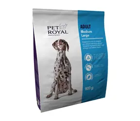 Pet Royal Adult Medium Large 900g / Kompletní krmivo pro dospělé psy středních a velkých plemen