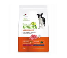 Trainer Natural Medium Adult hovězí a rýže 3kg / Kompletní krmivo pro dospělé psy středních plemen