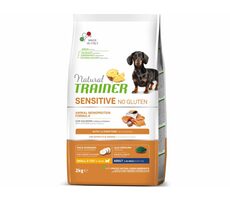 Trainer Natural Sensitive No gluten Adult Mini losos 2kg / Kompletní krmivo pro dospělé psy malých plemen
