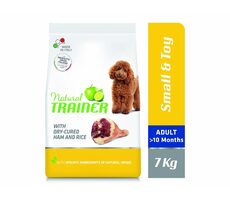 Trainer Natural Small&Toy Adult prosciutto a rýže 7kg / Kompletní krmivo pro dospělé psy malých a miniaturních pleme