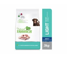 Trainer Natural Weight care M/M drůbeží maso 3kg / Kompletní krmivo pro dospělé psy středních a velkých plemen