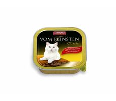Animonda Vom Feinsten Classic paštika pro kočky krůtí srdíčka 100g