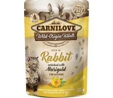 Carnilove Cat Pouch Rabbit with Marigold 85g / Kapsička pro kočky