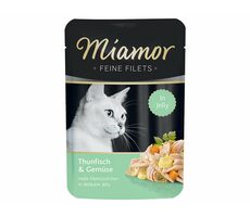 Finnern Miamor Fine Finest tuňák+zelenina kapsička 100g