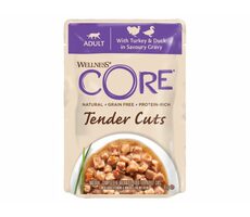Wellness Core Cat Tender krůta a kachna v omáčce Kapsička 85g