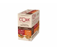 Wellness Core Cat Selects Chunky Multipack Konzerva 632g (8 x 79 g)