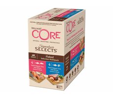 Wellness Core Cat Selects Flaked Multipack Konzerva 632g (8 x 79 g)