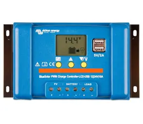 Victron PWM regulátor BlueSolar-LCD&USB 30A / 12/24V / USB